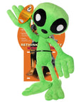Tuffy Dog Toys - VIP Products - LARGE Mighty Liar Alien, Plush, Squeaky Dog Toy