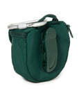 Playfield - Bailey Treat & Ball Pouch - Coral Red, Forest Green, Black: Coral Red