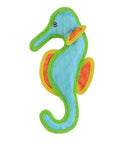 Tuffy Dog Toys - VIP Products - DuraForce Seahorse - Blue, Durable, Squeaky Dog Toy