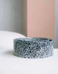 dexypaws - Salt & Pepper Ceramic Dog Bowl: 8 Inches