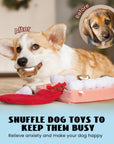 Nocciola - Nocciola Interactive Teeth Dog Toys – Enrichment Puzzle Funny Toys for Small to Large Dogs