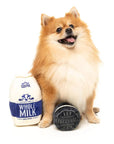 FuzzYard Milk & Cookie Plush Dog Toy 2pk