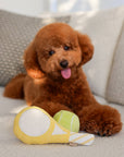 Lambwolf Collective - TENNIS POP // ENRICHMENT DOG TOY // Squeaky Ball Set