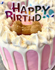 Dog Cake Bakery LLC - Dog Cake | Dog Birthday Cake | Birthday | Drip Cake | Pink