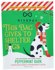 Pet Palette Distribution - GivePet Peppermint Bark Soft & Chewy Dog Treats 6oz Bag