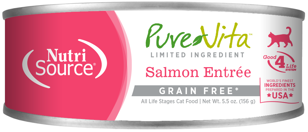Pure Vita Salmon Entree Wet Cat Food – The Modern Dog Company Store