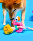 the furryfolks - Flamingo Hooman Nosework Toy