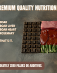 RYŌKEN INSTINCT - Boar Treat & Snack Bar for Active Dogs - Energy & Recovery