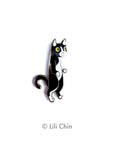 Lili Chin Art - "Meerkat" KITTY PIN