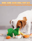 Nocciola - Nocciola Squeaky Crinkle Corn Dog Toys