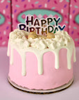 Dog Cake Bakery LLC - Dog Cake | Dog Birthday Cake | Birthday | Drip Cake | Pink