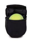 Playfield - Bailey Treat & Ball Pouch - Coral Red, Forest Green, Black: Coral Red