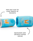 The Foggy Dog - OLIPOP x TFD Cream Soda Interactive Snuffle Dog Toy