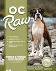 OC Raw Frozen Turkey & Produce