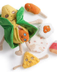 Nocciola - Nocciola Squeaky Crinkle Corn Dog Toys