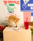 the furryfolks - Pizza Nosework Toy