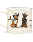Grounds & Hounds Coffee Co. - Ruff Riders Ceramic Coffee Mug