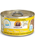 Weruva Cat Pate - Press Your Dinner! Chicken Breast Dinner with Deboned Chicken in a Hydrating Purée