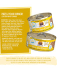 Weruva Cat Pate - Press Your Dinner! Chicken Breast Dinner with Deboned Chicken in a Hydrating Purée
