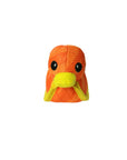 Tuffy Dog Toys - VIP Products - DuraForce Duck Tiger - Orange, Durable, Squeaky Dog Toy