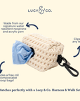 Lucy & Co. - Main Squeeze Crochet Poop Bag Holder