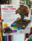 Brightkins DJ Doggo Puzzle Feeder - Gray Color