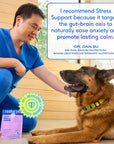 Native Pet - Native Pet GutWell Stress Support, Stress Relief & Calming
