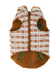 Lucy & Co. - The Plaid Hike Reversible Teddy Vest