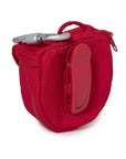 Playfield - Bailey Treat & Ball Pouch - Coral Red, Forest Green, Black: Mineral Black