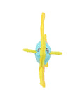Tuffy Dog Toys - VIP Products - DuraForce Jr Angel Fish - Orange, Durable, Squeaky Dog Toy