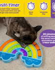 Brightkins Calming Rainbow Treat Puzzle & Lick Mats