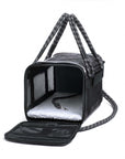 ROVERLUND - OUT-OF-OFFICE PET CARRIER PRO EDITION: BLACK CAMO / BLACK / LARGE - UP TO 25LBS