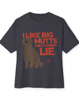 Good Thomas - Big Mutts Oversized Tee: Dark Grey