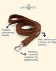 Lucy & Co. - Woodland Wonder Corduroy Leash