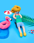 the furryfolks - Flamingo Hooman Nosework Toy