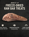 Vital Essentials Raw Bar - Freeze Dried Duck Heads