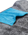 Messy Mutts Microfiber Ultra Soft Dog Towel with Hand Pockets, Medium, 32" x 20"