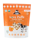 Lord Jameson Cheddar Charm Love Puffs Organic Dog Treats