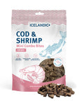 Icelandic+ Cod & Shrimp Mini Combo Bites Treats for Cats