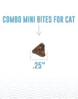 Icelandic+ Cod & Salmon Mini Combo Bites Treats for Cats