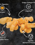 Raw Dog Beef Collagen Puffs - Punkin