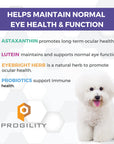 Progility Tear Stain Eye Support Soft Chew Supplement for Dogs