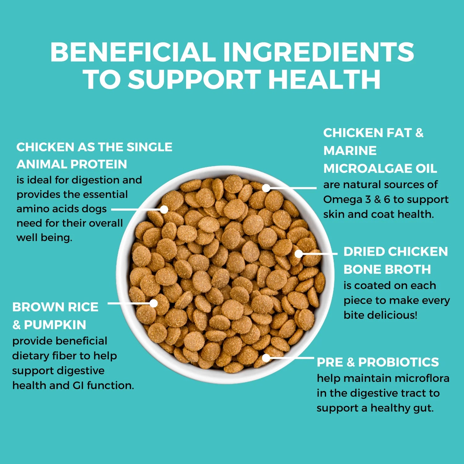 Koha Limited Ingredient Dry Bland Diet Chicken & Brown Rice Recipe