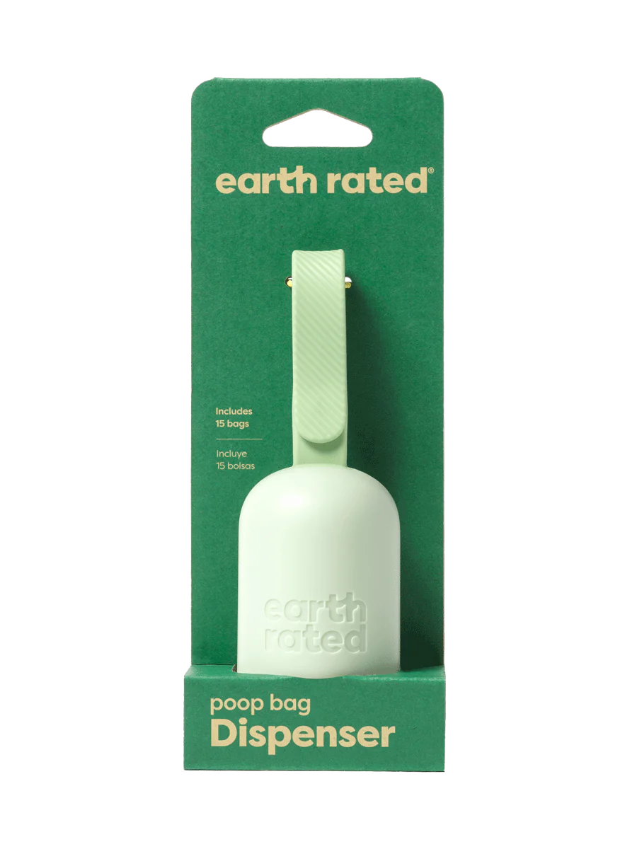 Earthrated Poop Bag Dispenser with 1 Roll