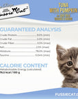 Fussie Cat Tuna with Pumpkin In Goat Milk Mousse & Shreds Kitten Recipe