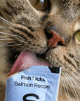 Smalls Lickable Treat for Cats - Salmon 8 Pack