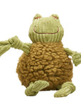 Fiona Frog HuggleFleece® FlufferKnottie™ Plush Dog Toy