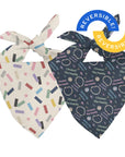 Dog Bandana Co. I Protect The Family Reversible Dog Bandana