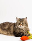 Mimi's Daughters Crunchy Carrot - Felt Cat Toy