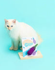 Mimi's Daughters Adventurous Aubergine - Felt Cat Toy